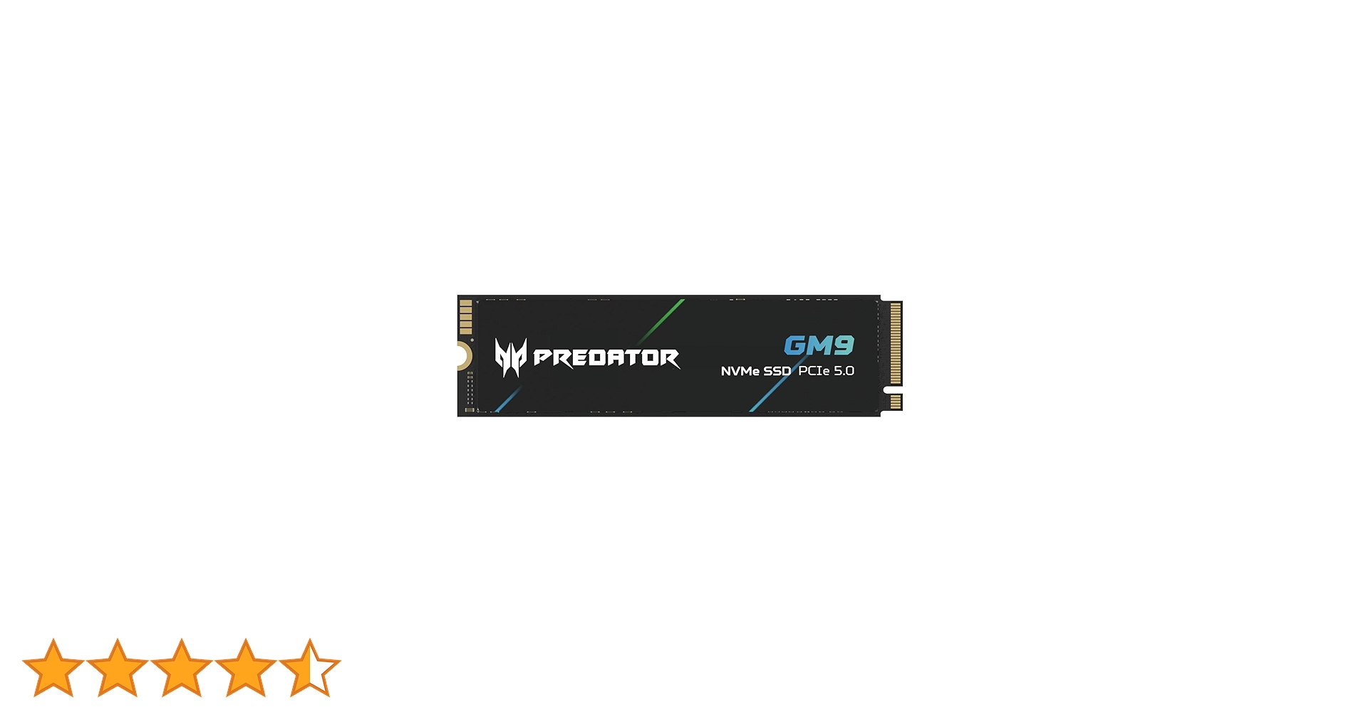 Amazon | Acer Predator Gen5 M.2 SSD 4TB GM9 NVMe2.0 2280 PCIe Gen5